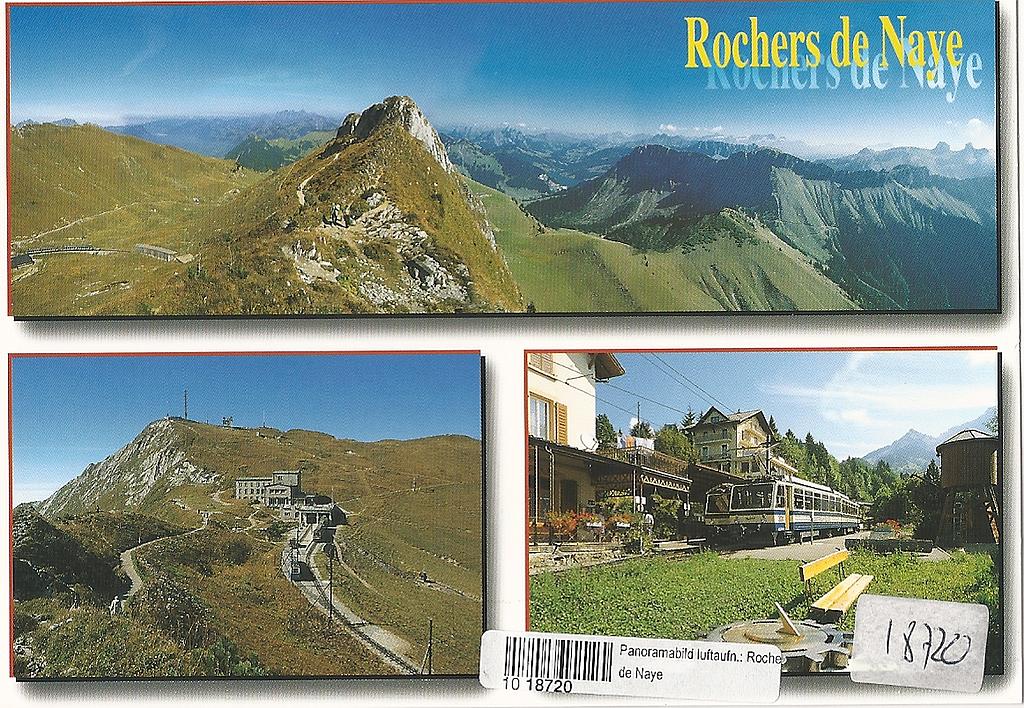Postcards 18720 Rochers de Naye