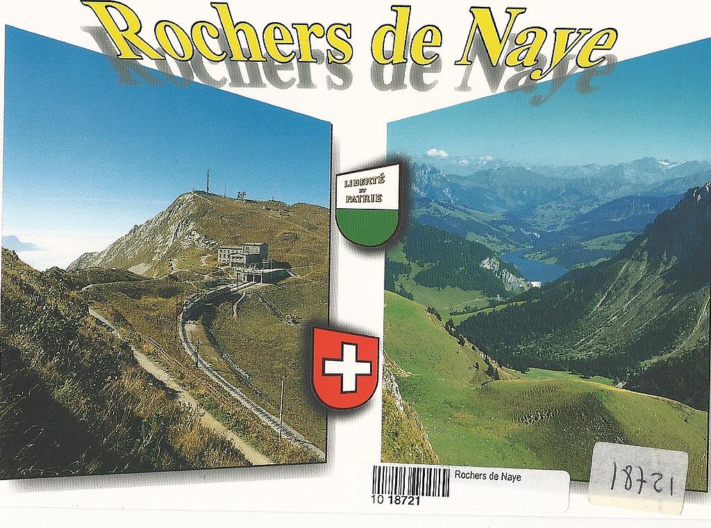 Postcards 18721 Rochers de Naye