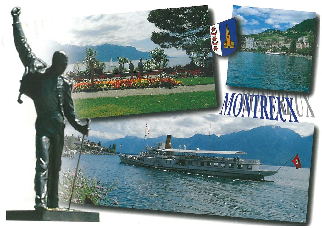 Postcards 18723 Montreux, Freddy Mercury