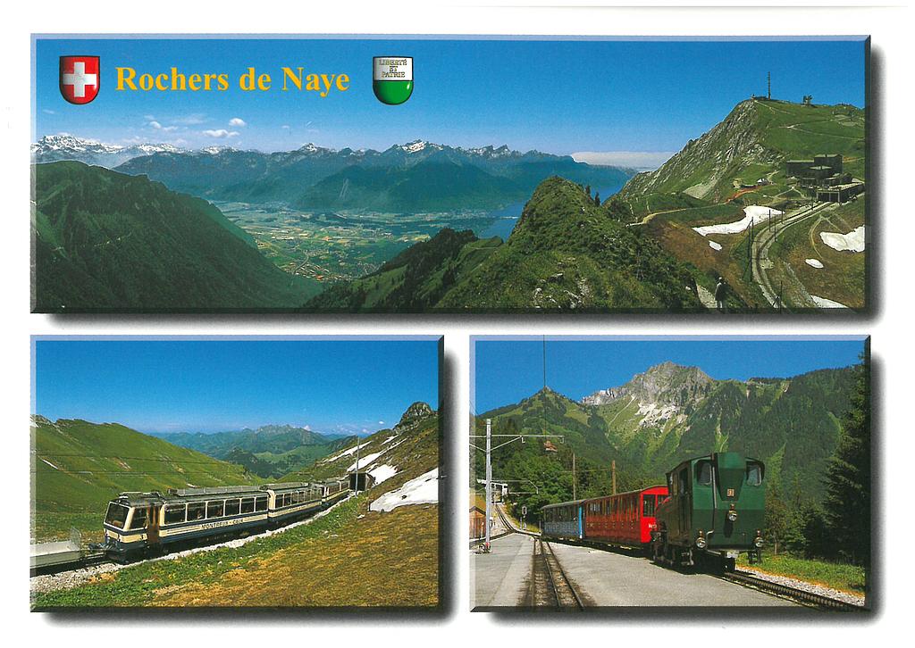 Postcards 21917 Rochers de Naye