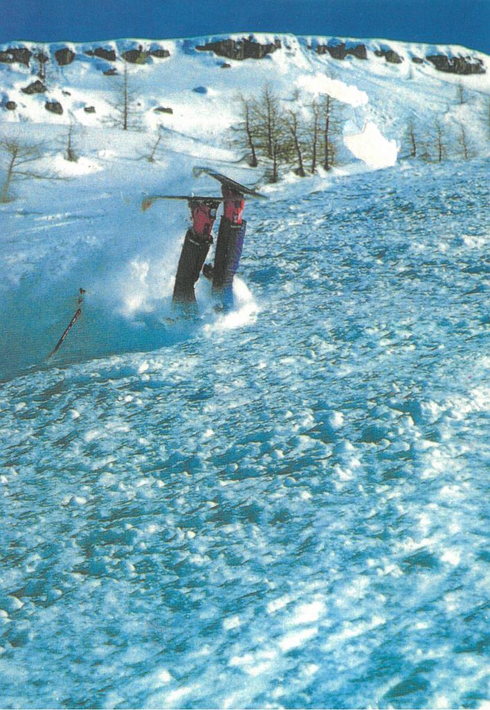 Postcards 00855 w Chute à Ski