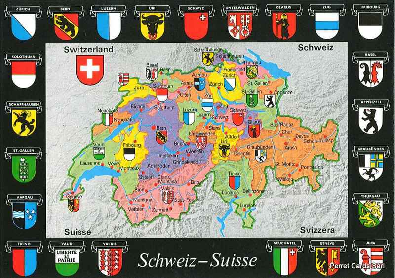 Postcards 10443 Suisse - Schweiz HIT