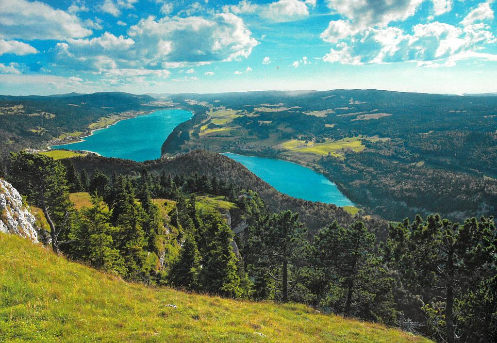 Postcards 27476 Vallée de Joux, Dent de Vaulion, Lac Brenet, Lac de Joux