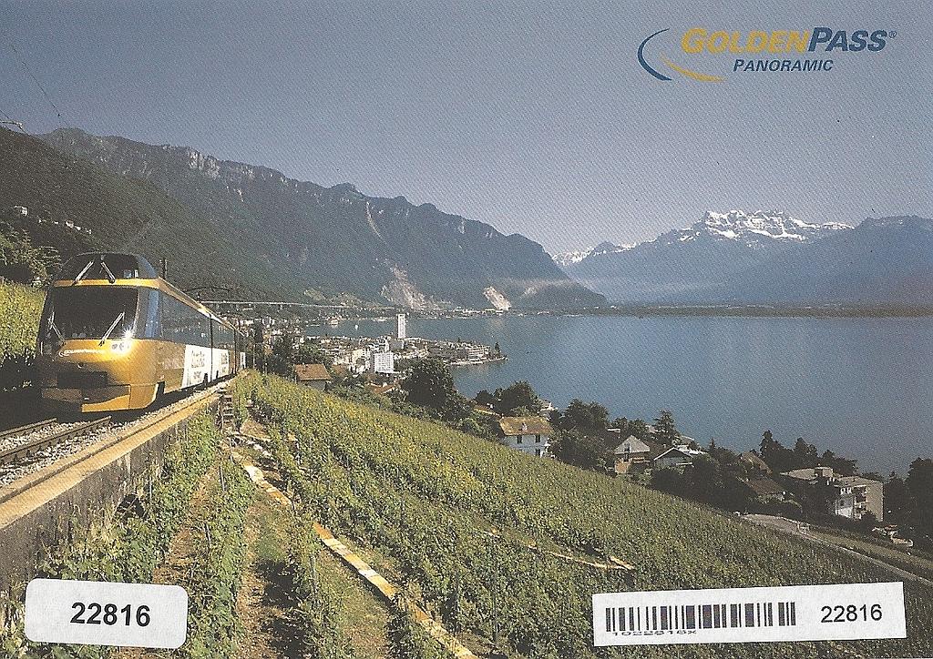 Postcards 22816 Golden Pass Panoramic