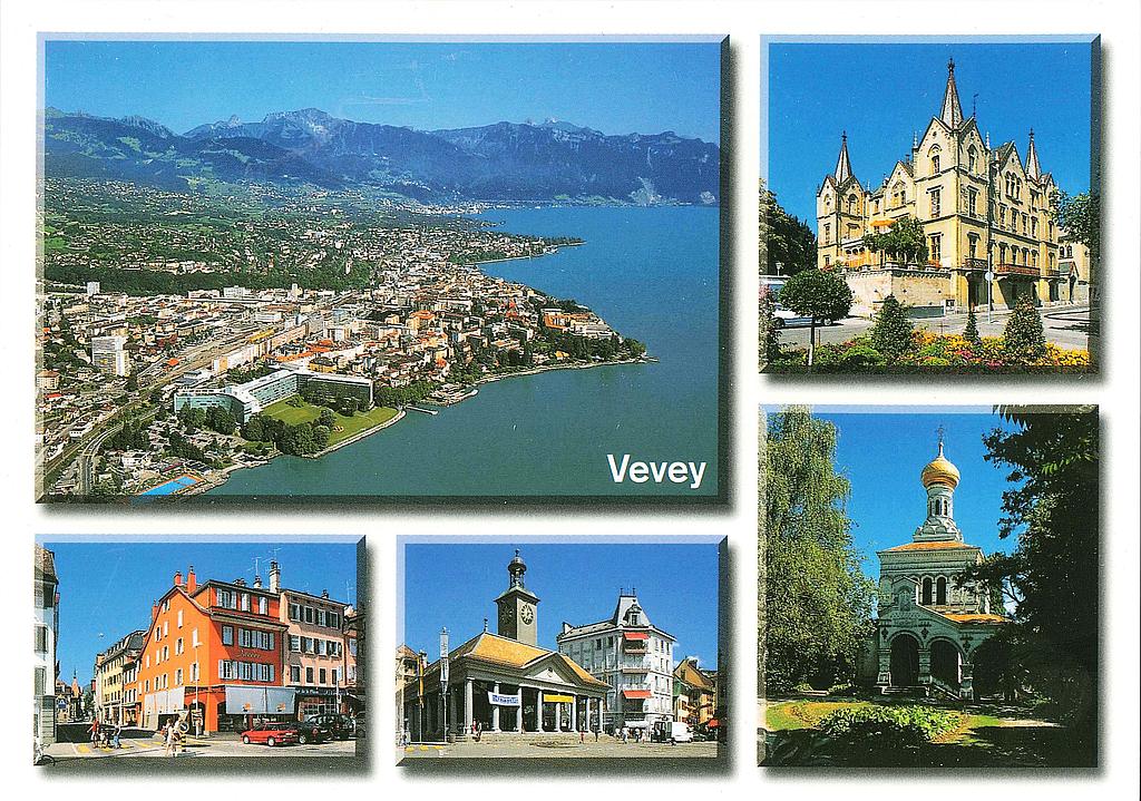 Postcards 23168 Vevey