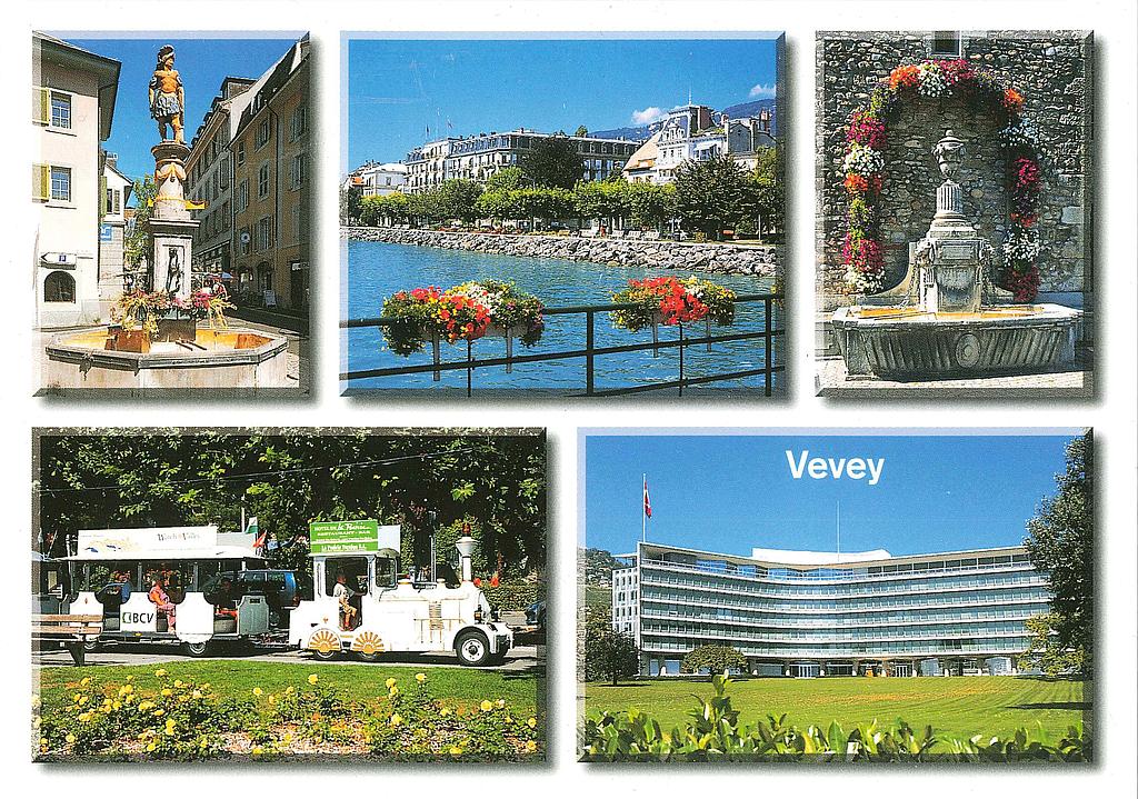 Postcards 23169 Vevey