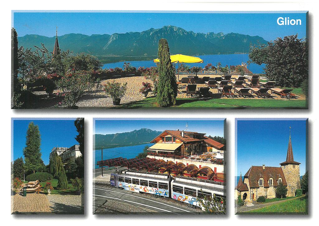Postcards 23670 Glion