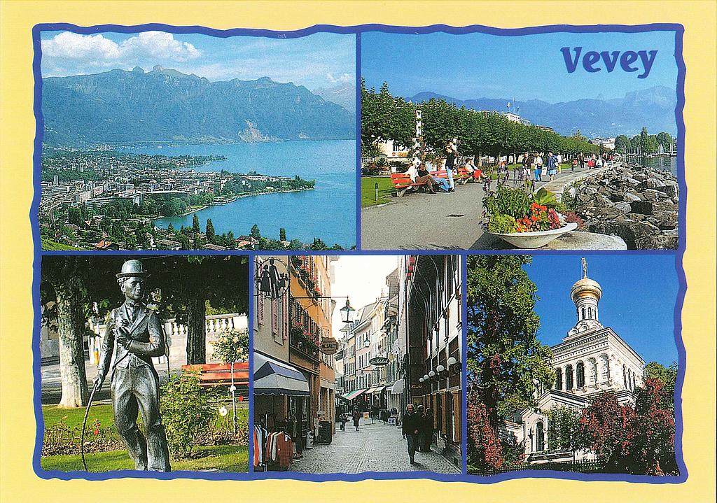 Postcards 23793 Vevey