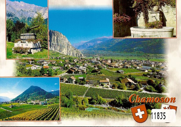 Postcards 11835 Chamoson