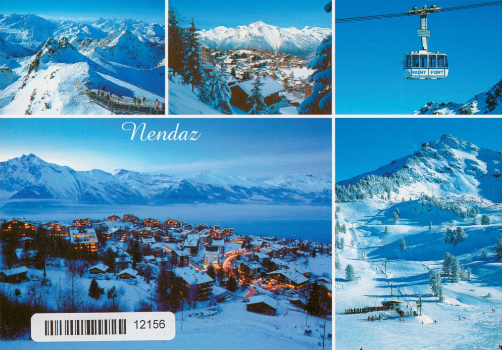 Postcards 12156 w Nendaz