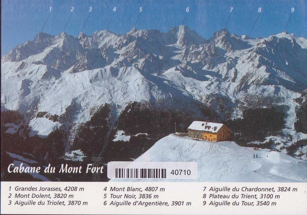 Postcards 40710 w Cabane du Mont Fort