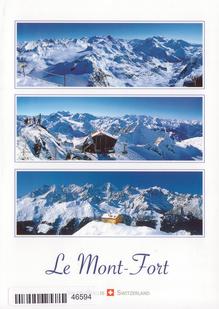 Postcards 46594 w Mont Fort, 4 Vallées