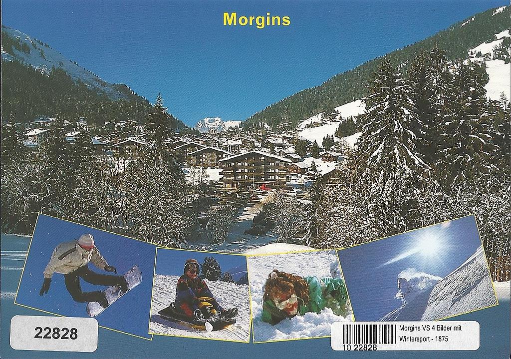 Postcards 22828 w Morgins