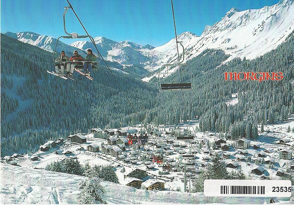 Postcards 23535 w Morgins