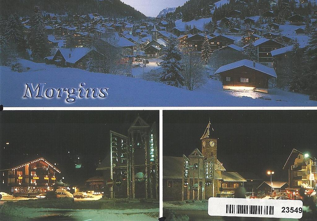 Postcards 23549 w Morgins