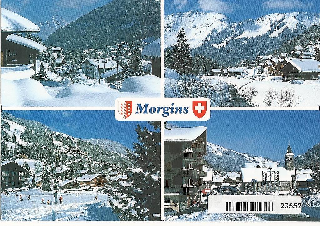 Postcards 23552 w Morgins