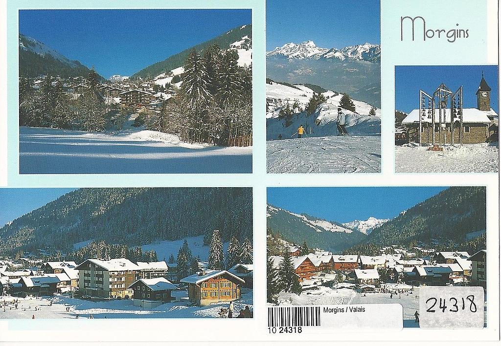 Postcards 24318 w Morgins