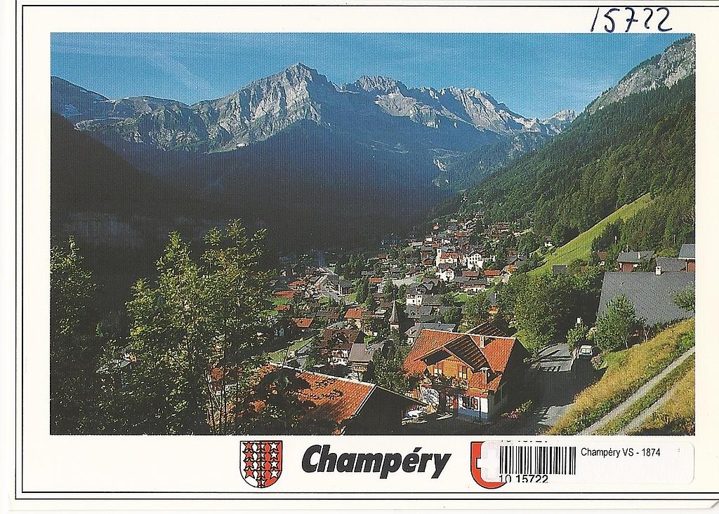 Postcards 15722 Champéry