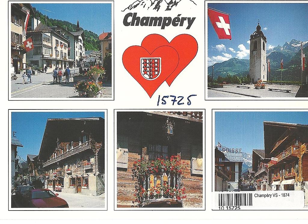 Postcards 15725 Champéry