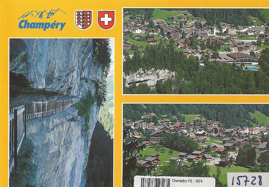 Postcards 15728 Champéry