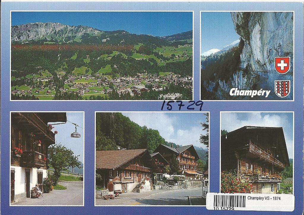 Postcards 15729 Champéry