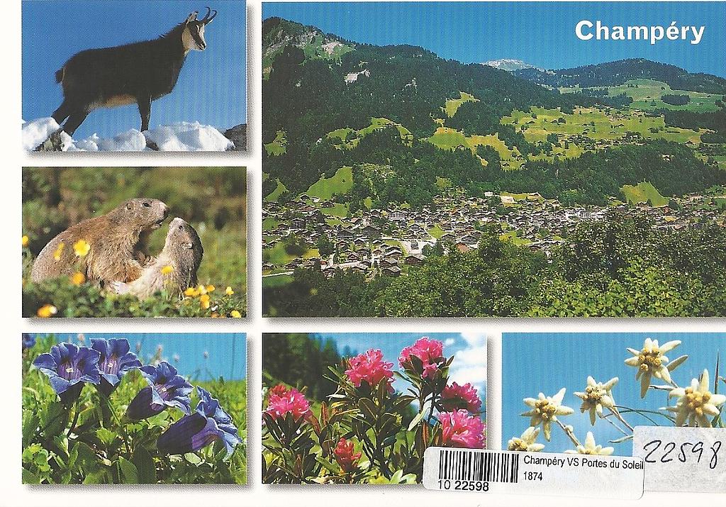 Postcards 22598 Champéry