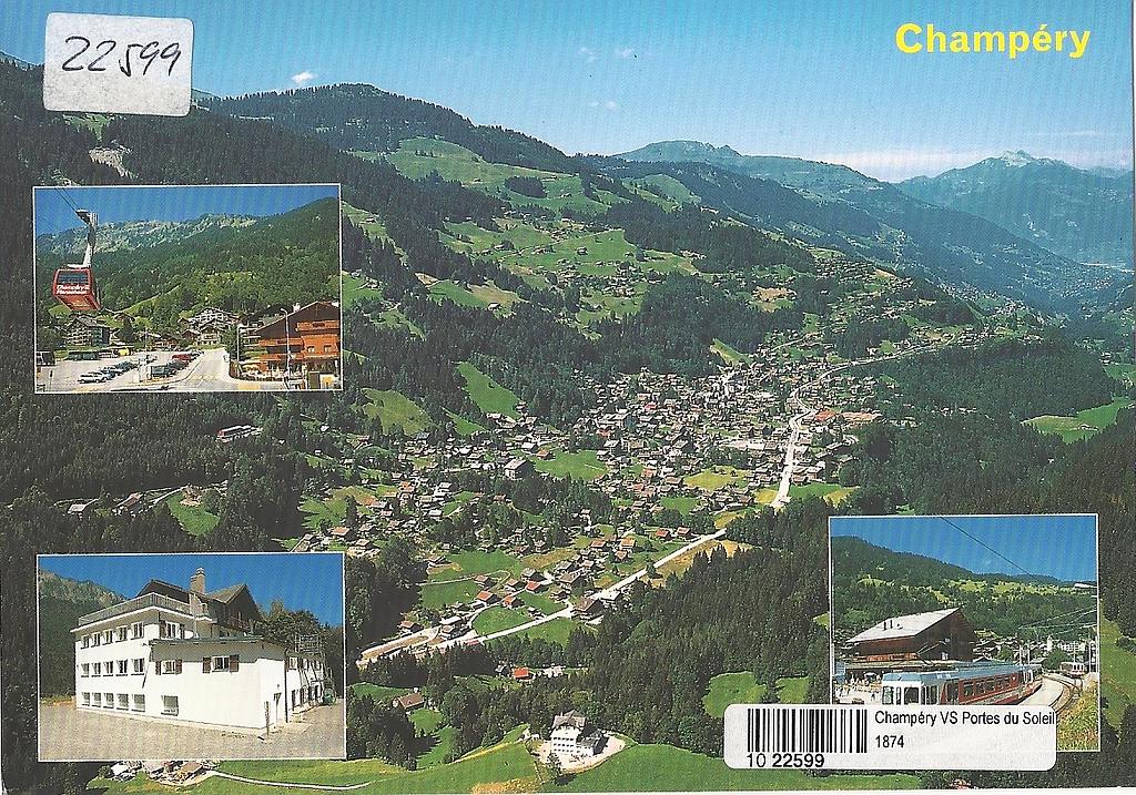 Postcards 22599 Champéry