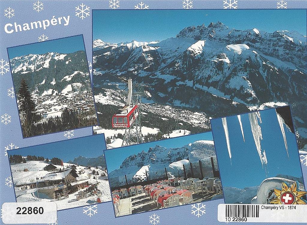 Postcards 22860 w Champéry