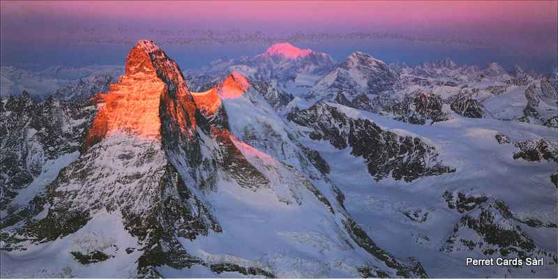 Postcards Pano 45480 w Matterhorn 