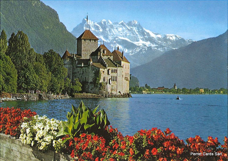Postcards 09228 Le château de Chillon