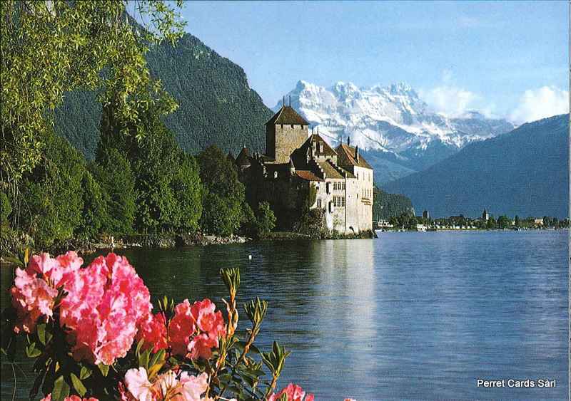 Postcards 09549 Château de Chillon