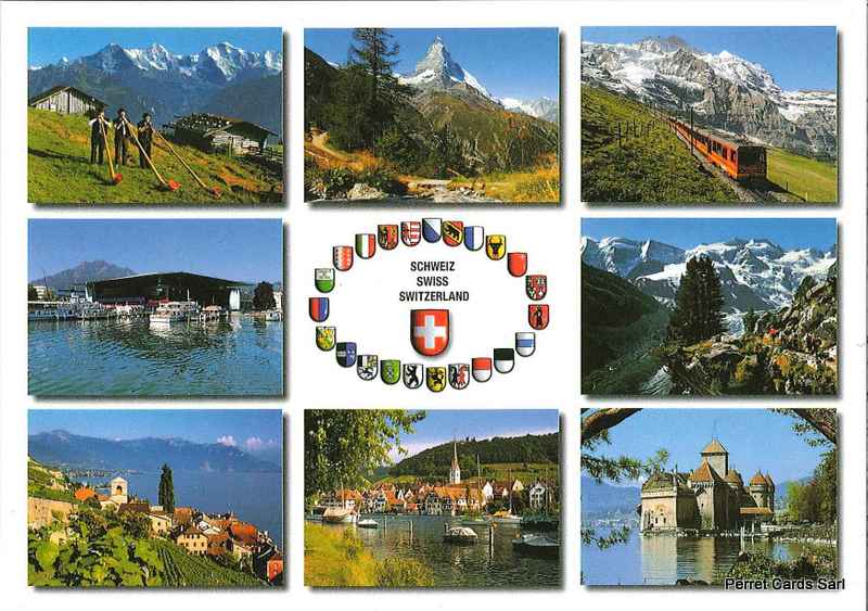 Postcards 11889 Suisse