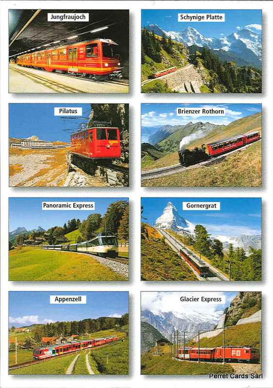 Postcards 13497 Touristische Bahnen