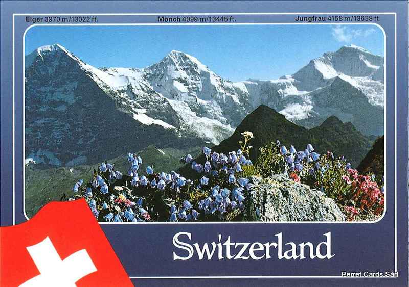 Postcards 13994 Switzerland