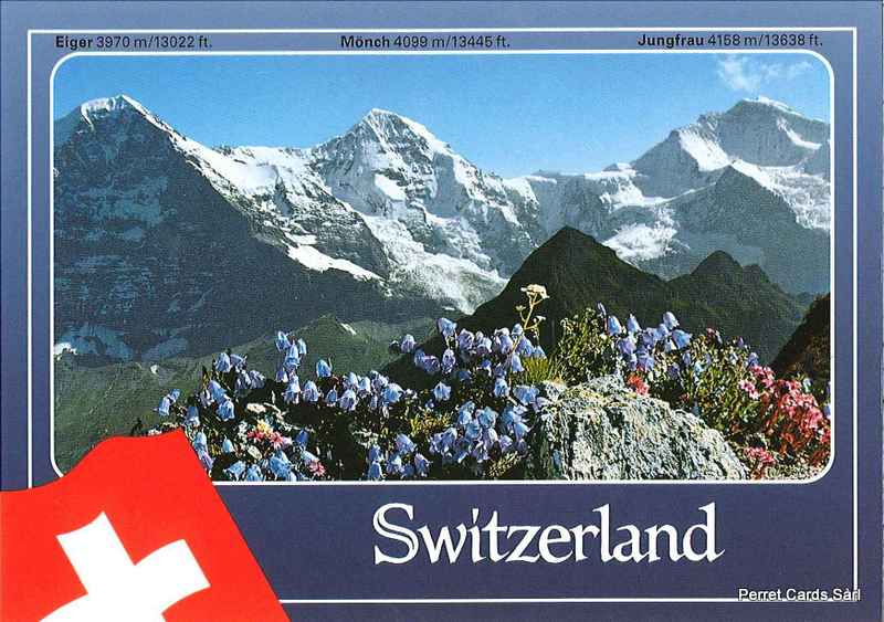 Postcards 13994 Switzerland