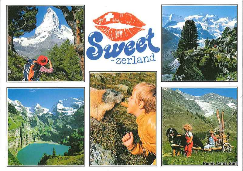 Postcards 16056 - Sweet Zerland