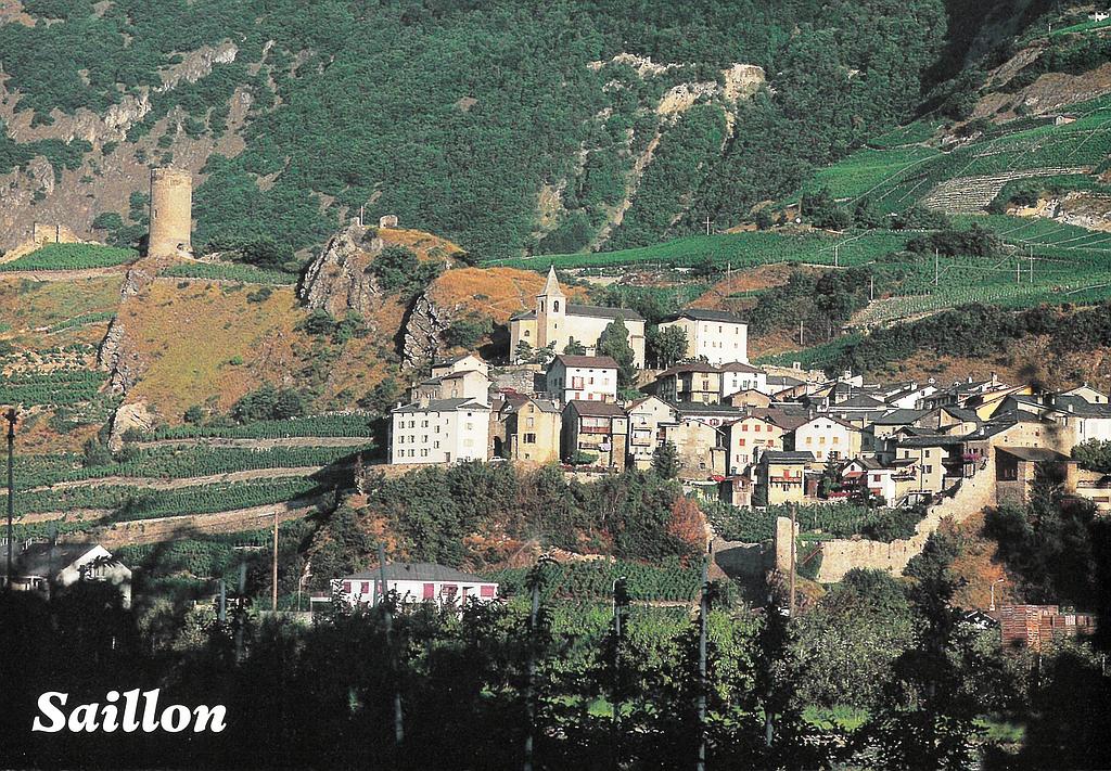 Postcards 41027 Saillon et la Tour Bayard