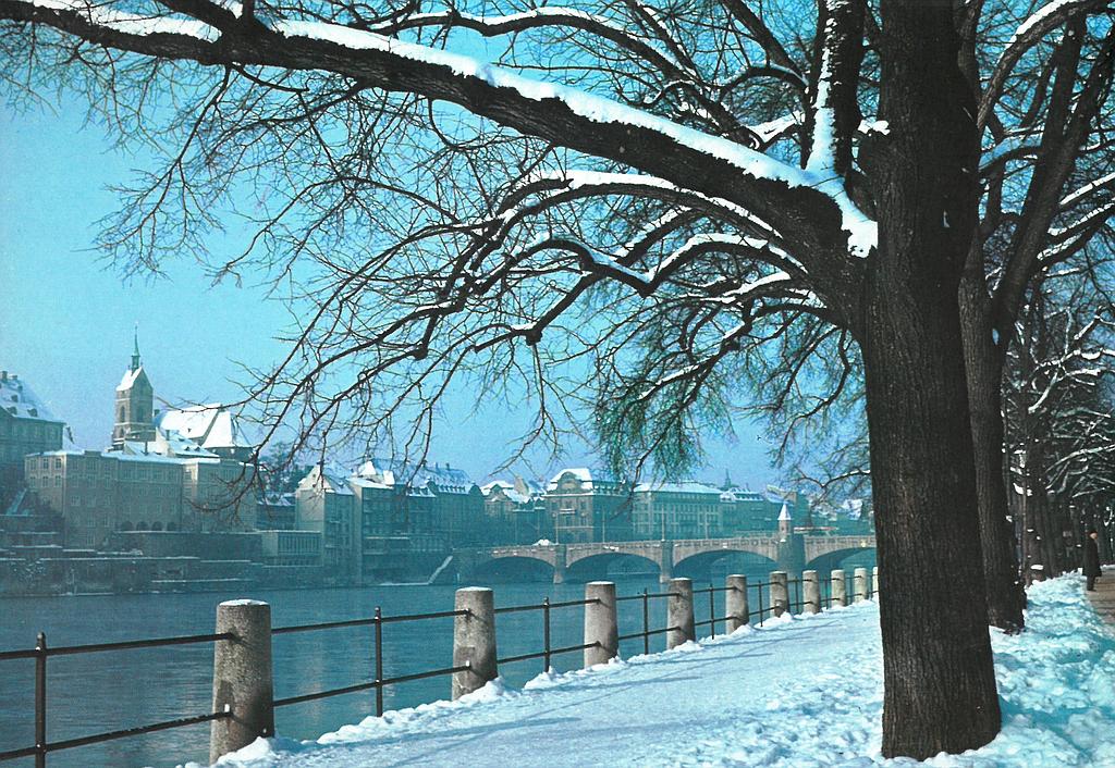 Postcards 06764 w Basel, Mittlere Rheinbrücke