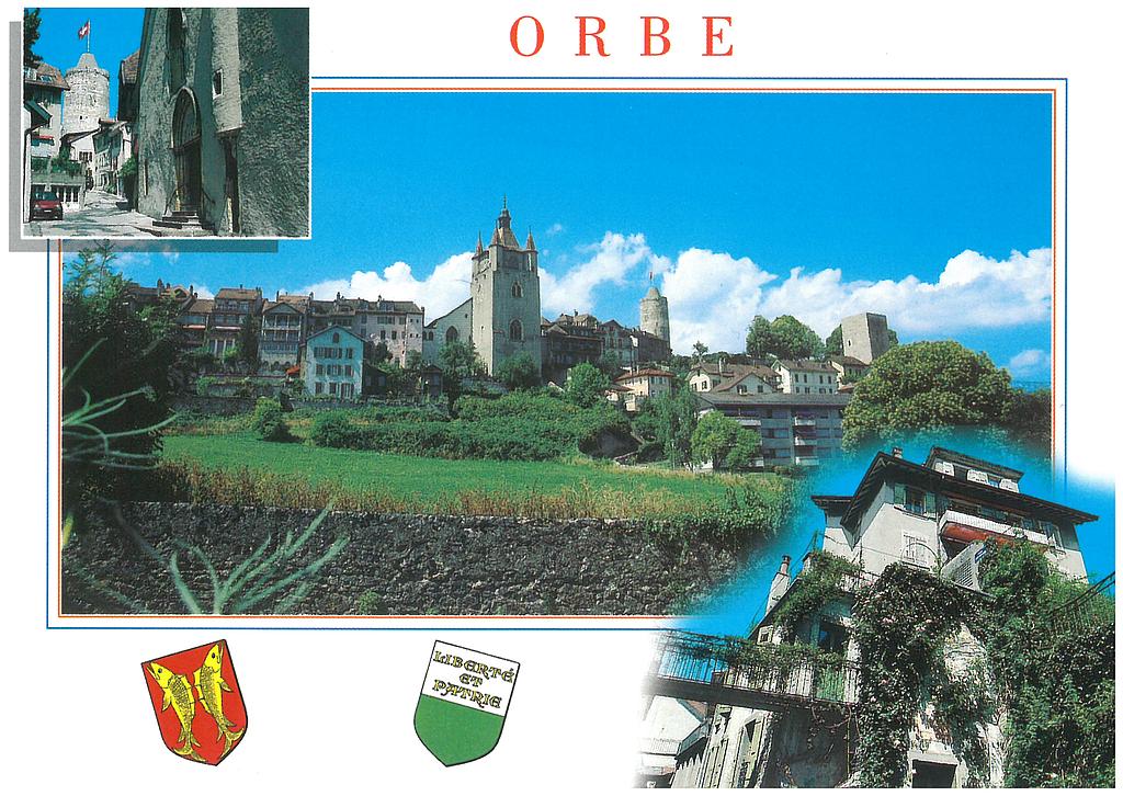 Postcards 11673 Orbe