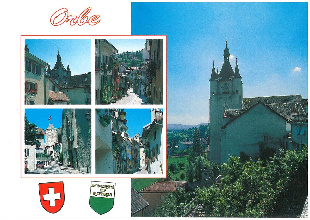 Postcards 11674 Orbe