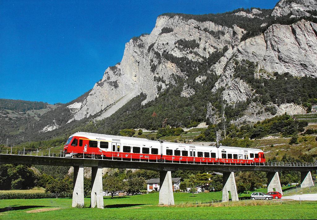 Postcards 29242 Sembrancher, Saint-Bernard Express