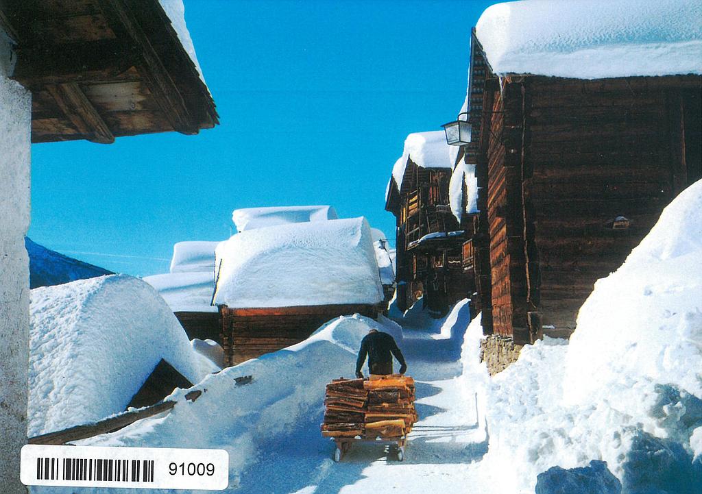 Postcards 91009 w Hiver