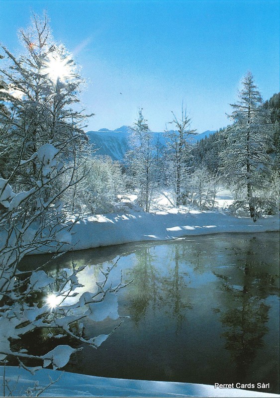 Postcards 91031 w Paysage hivernal