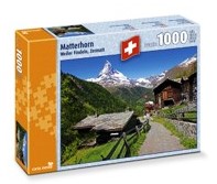 Puzzle 1000 pcs  Le Cervin-Hameau Findeln, Zermatt