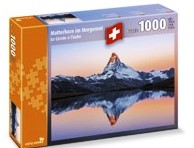 Puzzle 1000 pcs Matterhorn im Morgenrot