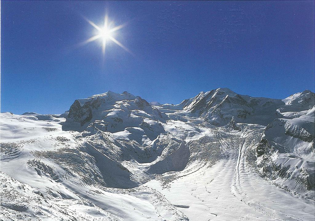 Postcards 24169 w Zermatt (Gornergrat, Monte Rosa)