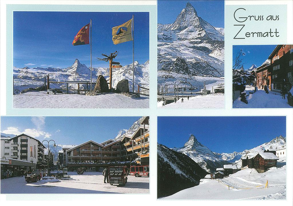 Postcards 24315 w (Gruss aus Zermatt)