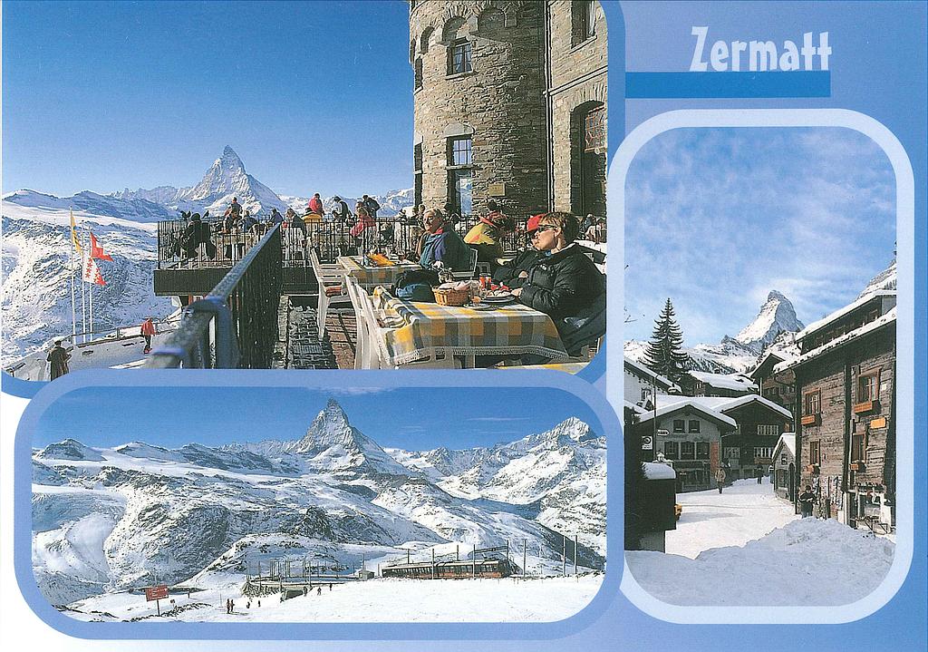 Postcards 24874 w Zermatt, Matterhorn