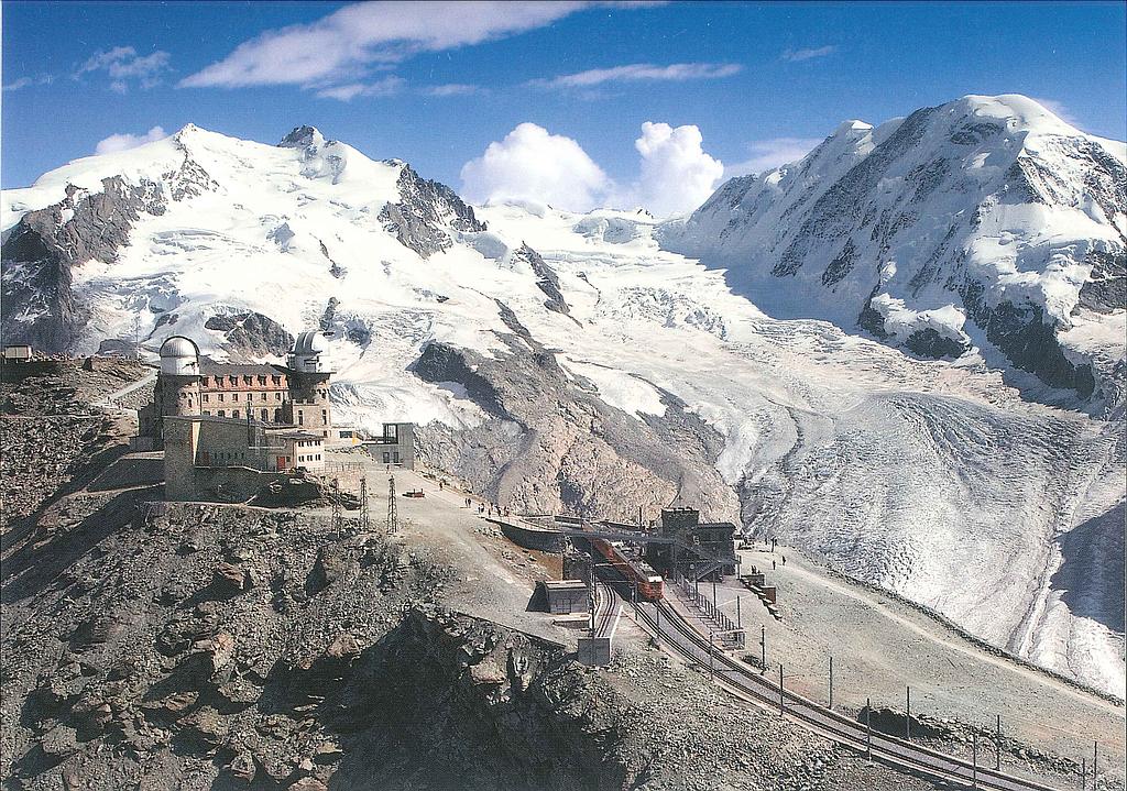 Postcards 25448 Zermatt (Gornergrat-Bahn bei Riffelalp, Matterhorn)