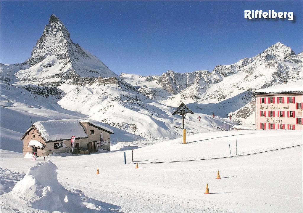 Postcards 25805 w Zermatt, Riffelberg, Cervin (Matterhorn)